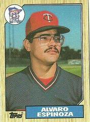 Alvaro Espinoza #529 Baseball Cards 1987 Topps Prices