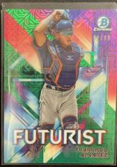 Francisco Alvarez [Green Refractor Mega Box Mojo] Baseball Cards 2021 Bowman Chrome Futurist Prices