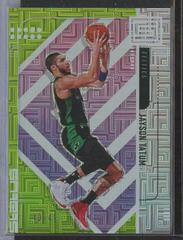 Jayson Tatum [Green Escher Squares] #64 Basketball Cards 2019 Panini Status Prices