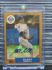 Blake Snell [Maple Wood] #1987A-BS Baseball Cards 2017 Topps 1987 Autographs Prices