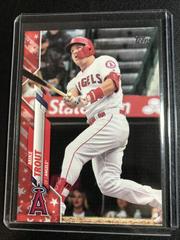 Mike Trout [Independence Day] Baseball Cards 2020 Topps Prices