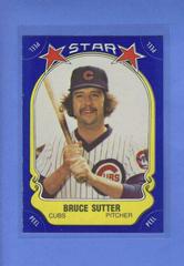 Bruce Sutter Baseball Cards 1981 Fleer Star Stickers Prices
