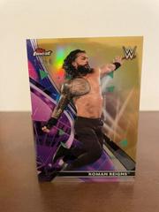 Roman Reigns [Gold] Wrestling Cards 2021 Topps Finest WWE Prices