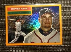 Chipper Jones [Orange Hot] #4 Baseball Cards 2023 Topps Archives Prices