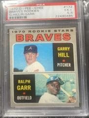 Braves Rookies [G. Hill/R. Garr] #172 Baseball Cards 1970 O Pee Chee Prices