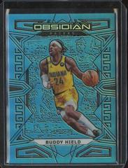 Buddy Hield [Blue Flood] #10 Basketball Cards 2022 Panini Obsidian Prices