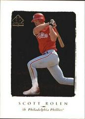 Scott Rolen #150 Baseball Cards 1998 SP Authentic Prices