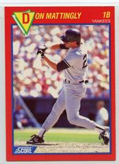 Don Mattingly #10 Baseball Cards 1989 Score Superstars Prices