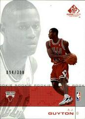 A.J. Guyton Basketball Cards 2000 SP Game Floor Prices