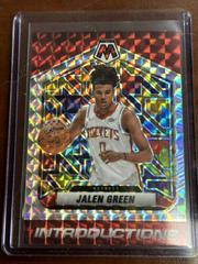 Jalen Green [Mosaic] #1 Basketball Cards 2021 Panini Mosaic Introductions Prices