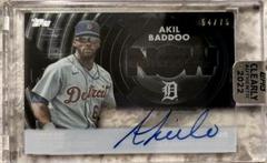 Akil Baddoo [Black] Baseball Cards 2022 Topps Clearly Authentic Generation Now Autographs Prices