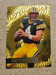 Brett Favre Football Cards 1995 Fleer Metal Gold Blaster Prices