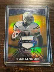LaDainian Tomlinson [Jersey Gold Refractor] #63 Football Cards 2008 Bowman Sterling Prices