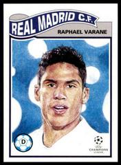 Raphael Varane Soccer Cards 2021 Topps Living UEFA Champions League Prices