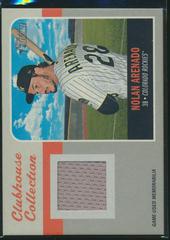 Nolan Arenado Baseball Cards 2019 Topps Heritage Clubhouse Collection Relics Prices