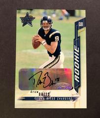Drew Brees [Autograph] Football Cards 2001 Leaf Rookies & Stars Prices