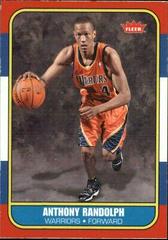 Anthony Randolph Basketball Cards 2008 Fleer 1986-87 Rookies Prices