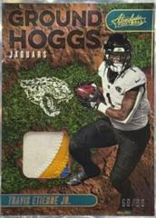 Travis Etienne Jr. [Gold] #GH-14 Football Cards 2023 Panini Absolute Ground Hoggs Materials Prices