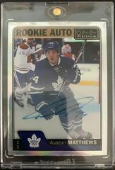 Auston Matthews [Rainbow] Hockey Cards 2016 O-Pee-Chee Platinum Rookie Autographs Prices