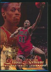 Dennis Rodman [Row 1] #9 Basketball Cards 1996 Flair Showcase Prices