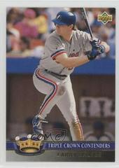 Larry Walker #TC10 Baseball Cards 1993 Upper Deck Triple Crown Contenders Prices