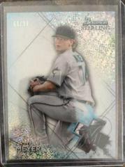 Max Meyer [Speckle Refractor] #BSP-17 Baseball Cards 2021 Bowman Sterling Prices