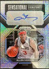 Allen Iverson [Mojo] #SS-AI Basketball Cards 2022 Panini Prizm Sensational Signatures Prices