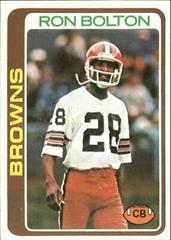 Ron Bolton #329 Football Cards 1978 Topps Prices