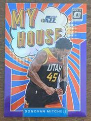 Donovan Mitchell [Holo] #2 Basketball Cards 2021 Panini Donruss Optic My House Prices