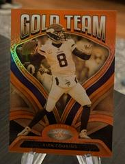 Kirk Cousins [Orange] Football Cards 2022 Panini Certified Gold Team Prices