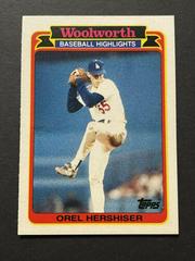 Orel Hershiser #25 Baseball Cards 1989 Topps Woolworth Baseball Highlights Prices