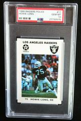 Howie Long #11 Football Cards 1988 Raiders Police Prices