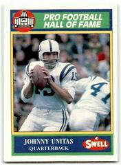 Johnny Unitas Football Cards 1990 Swell Greats Prices