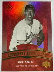 Bob Feller [Red] Baseball Cards 2005 Upper Deck Reflections Prices