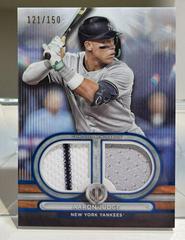 Aaron Judge [Blue Single Player] Baseball Cards 2024 Topps Tribute Dual Relic Prices