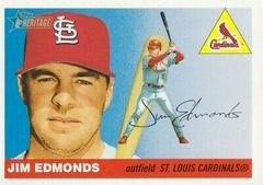 Jim Edmonds Baseball Cards 2004 Topps Heritage Prices