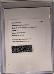 DeVonta Smith #PS-DVS Football Cards 2021 Panini Select Prime Selections Signatures Prices