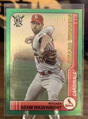Adam Wainwright [Green Foil] #272 Baseball Cards 2021 Topps Big League Prices