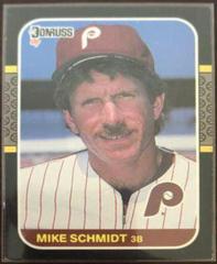 Mike Schmidt #139 Baseball Cards 1987 Donruss Prices