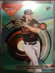 Gunnar Henderson [Aqua] Baseball Cards 2023 Topps Finest Prices