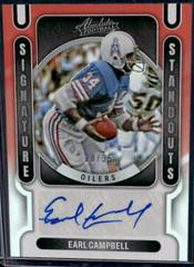 Earl Campbell [Red] #SS-EC Football Cards 2022 Panini Absolute Signature Standouts Prices