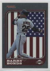 Barry Bonds #69 Baseball Cards 1997 Bowman Chrome International Prices