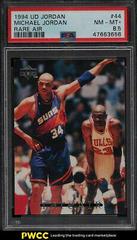 Michael Jordan #44 Basketball Cards 1994 Upper Deck MJ Rare Air Prices