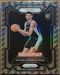 Victor Wembanyama [Go] #81 Basketball Cards 2023 Panini Prizm Monopoly Prices