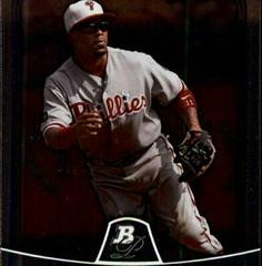 Jimmy Rollins #70 Baseball Cards 2010 Bowman Platinum Prices