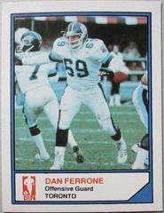 Dan Ferrone Football Cards 1983 Jogo CFL Limited Prices