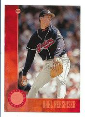 Orel Hershiser [Press Proof Bronze] #124 Baseball Cards 1996 Leaf Prices