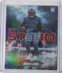 Jahmyr Gibbs [Spectrum Red] #BST-8 Football Cards 2023 Panini Absolute By Storm Prices