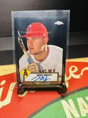 Mike Trout [Black Refractor] #PA-MTR Baseball Cards 2021 Topps Chrome Platinum Anniversary Autographs Prices