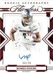 Romeo Doubs [Autograph Ruby] #122 Football Cards 2022 Panini Flawless Collegiate Prices
